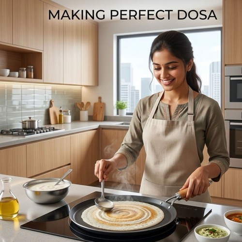 Cast iron dosa tawa crepe - cast,