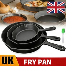 Cast Iron Skillet Set 3-Piece