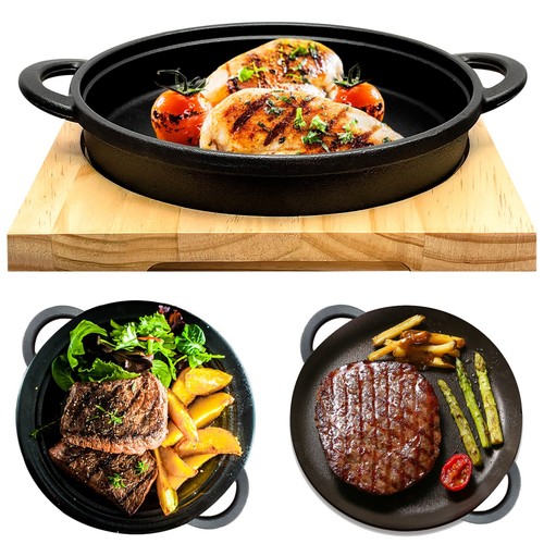 Cast iron cookware - cast,