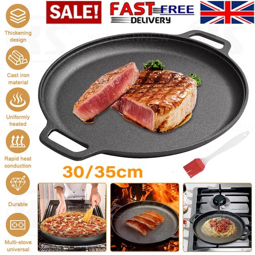 Round non stick cast - round, iron