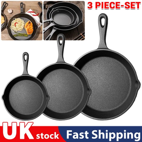 Cast iron skillet set - iron,