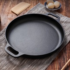 Cast Iron Griddle Grill Plate