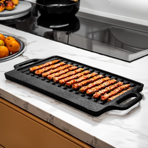 Non stick cast iron - cast, reversible