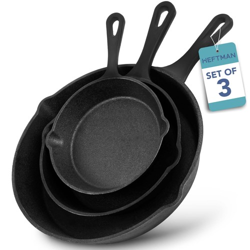 Heftman frying pans cast iron - frying,