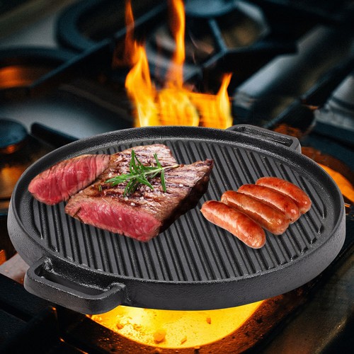 Cast iron bbq - cast, reversible