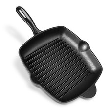 Cast Iron Griddle Pan, 10"