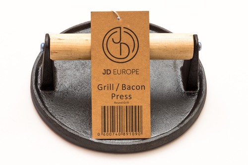 Cast iron grill bacon - cast, press