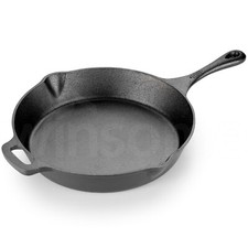 Cast Iron Skillet Pan, VonShef