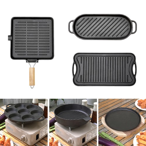 Cast iron frying - iron,